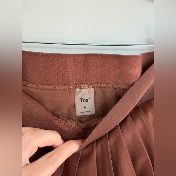 TNA Tennis Mini Skort Cognac - Picture 5 of 6